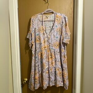 EUC Wonderly lined dress, 3X